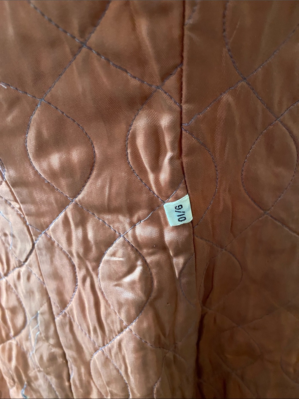 Yany Penny Lane 70s Brown Suede Coat with Cream Shearling Collar & Cuffs - Picture 7 of 7